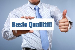 Beste Qualit&auml;t in der Beh&ouml;rde